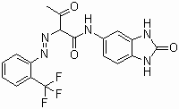 Pigment-Yellow-154-Molekular-Structure